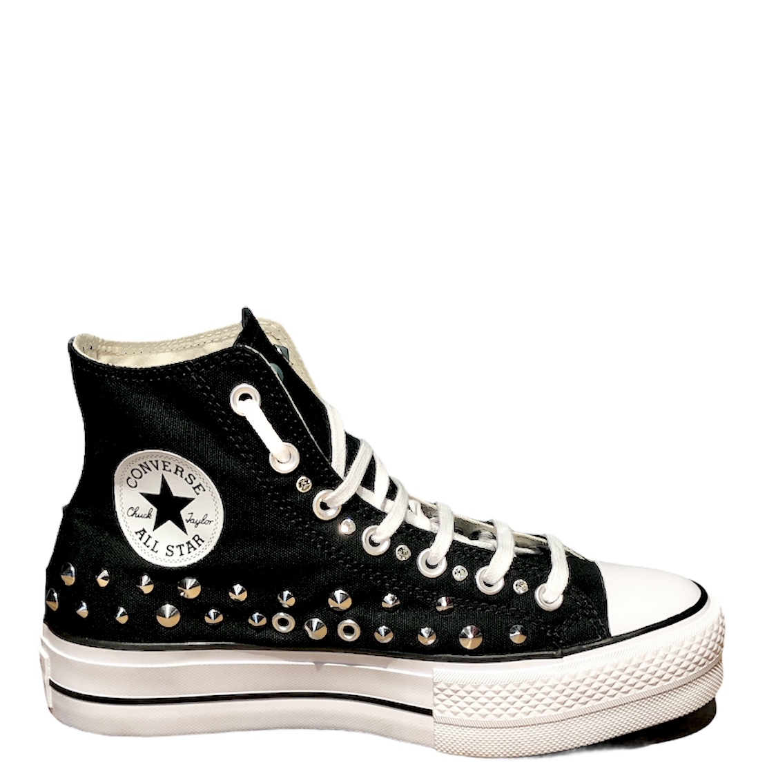 Converse Platform Custom High Top Borchie