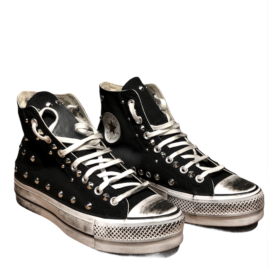 Converse Platform Custom High Top Borchie