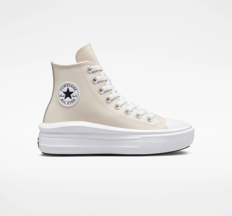 Converse Move Platform Coated Leather